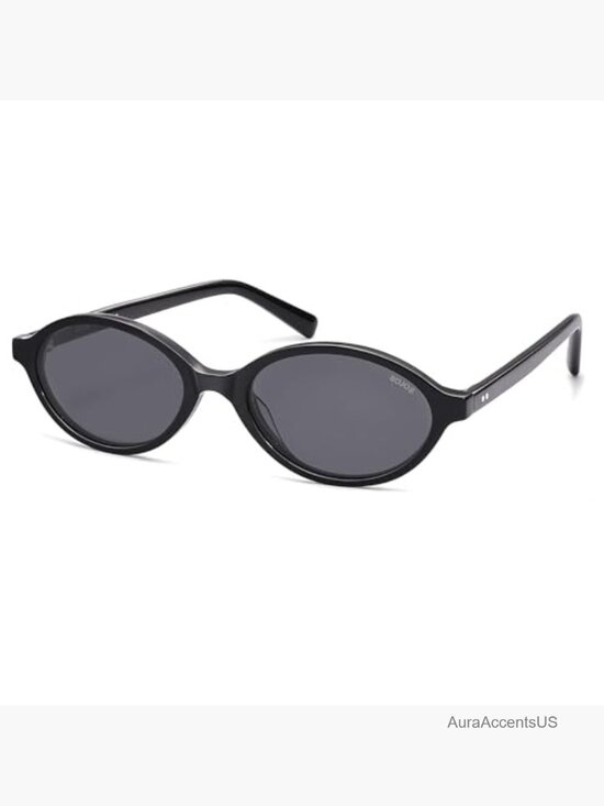 Handmade Acetate Oval Sunglasses Retro Y2K Narrow Face